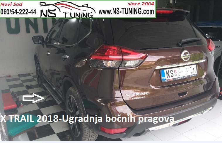 nissan x trail pragovi 2015 2016 2017 2018 2019 godiste ugradnja novi sad ns tuning beograd subotica
